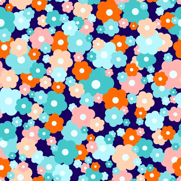 Daisy seamless pattern — Stock Vector