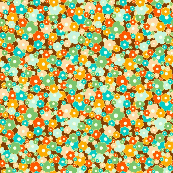 Daisy seamless pattern — Stock Vector