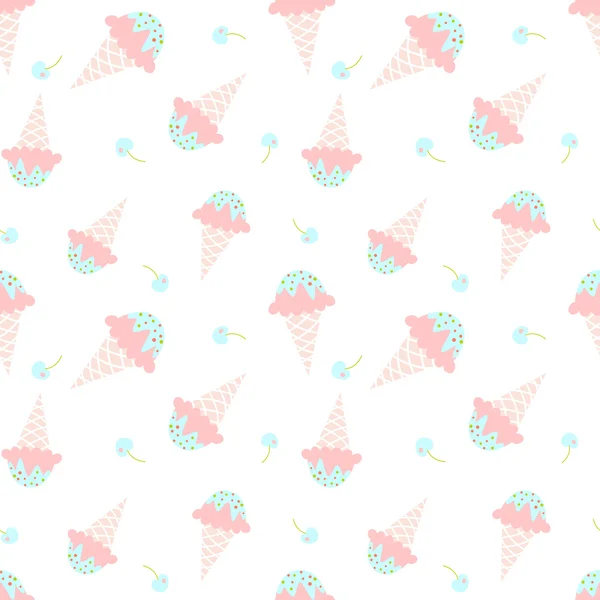 Crème glacée fond vecteur — Image vectorielle