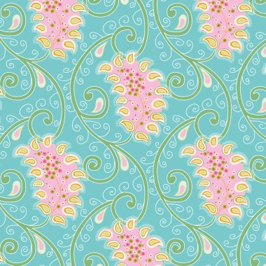 Paisley pürüzsüz desen