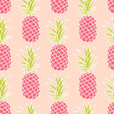Soyut sorunsuz ananas desen