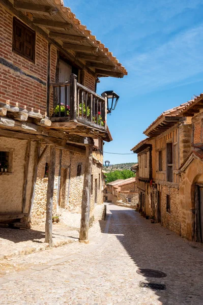 스페인 소리아의 칼라타나 조르에 있는 중세 마을, 카스티야 y Leon. — 스톡 사진