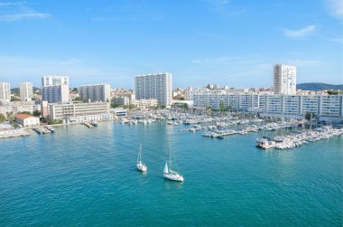 Toulon Limanı, Fransa.