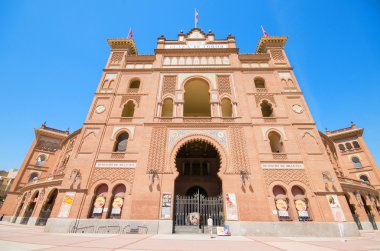 Madrid ünlü boğa güreşi arena. Plaza de toros de las venta