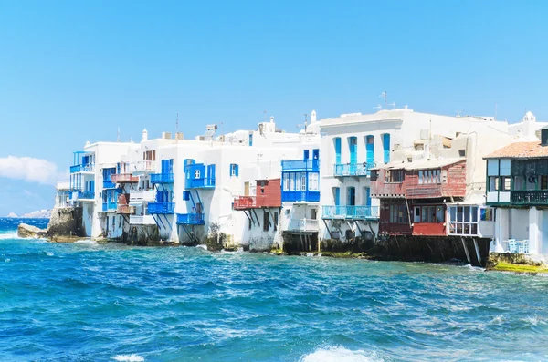 Klein Venetië. Mykonos, Griekenland — Stockfoto