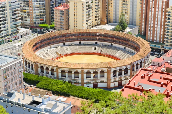 Plaza de toros en Málaga, Andalucía, España . —  Fotos de Stock