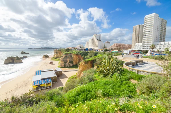 Portimao strand in de algarve, portugal — Stockfoto