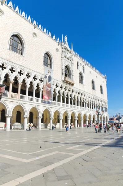 VENICE-AGOUST 26: Palazzo Ducale on agoust 26, 2013 in Venice, Italy — Stock Photo, Image
