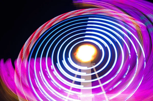 Abstract colorful light trails. — Stock Photo, Image