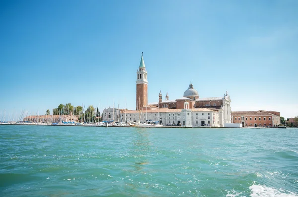 Мальовничий вид на знаменитий острів San Giorgio у Венеції, Італія. — стокове фото