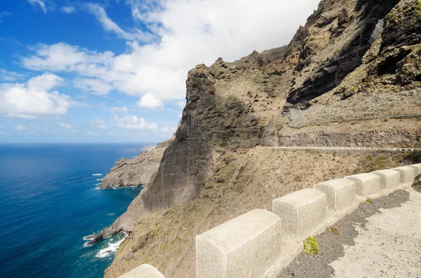 Paysage côtier pittoresque, Punta de Teno, Îles Canaries de Tenerife, Espagne . — Photo