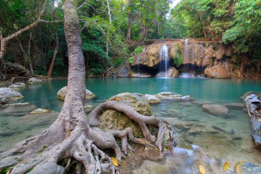 Erawan şelale Milli Parkı içinde