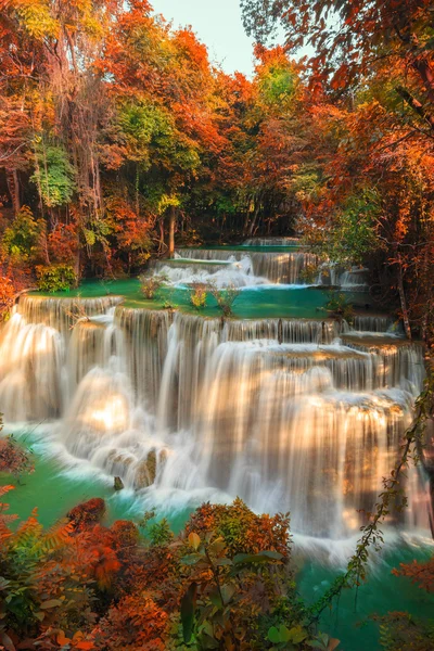 Huai Mae Khamin Waterfall — Stock Fotó