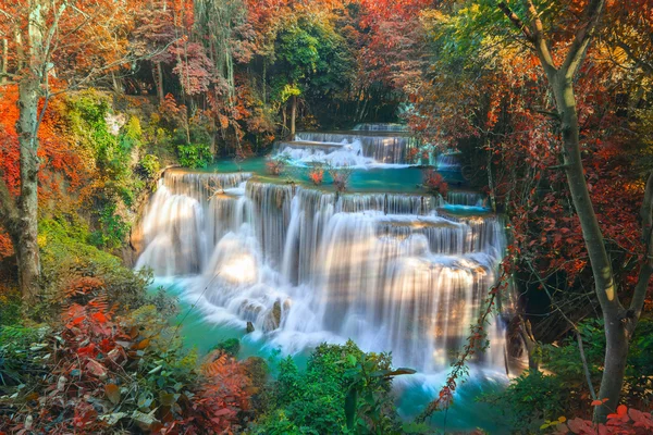 Huai Mae Khamin Waterfall — Stock Photo, Image