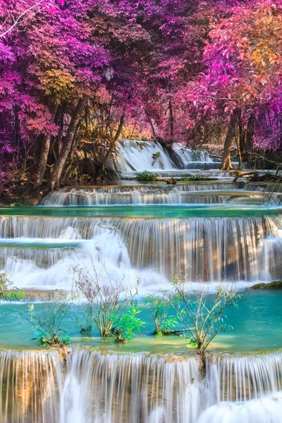 Cachoeira Huai Mae Khamin — Fotografia de Stock