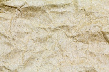 Kahverengi kağıt buruşuk