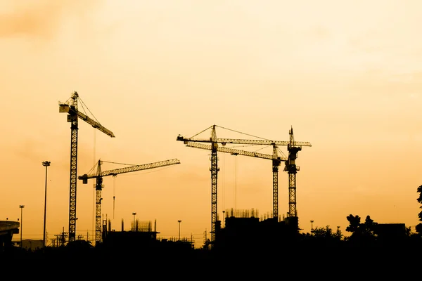 Trabajadores de la construcción — Foto de Stock