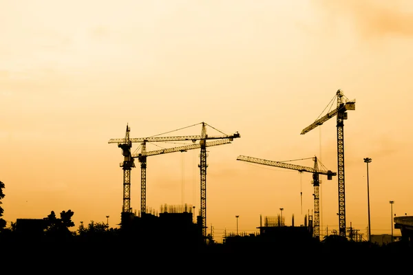 Trabajadores de la construcción — Foto de Stock