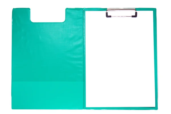 Clip board and paper — Stock Photo, Image