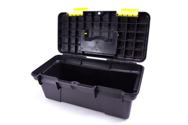 Black tools box — Stock Photo, Image