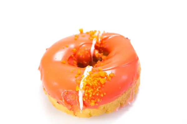 Donut com polvilhas — Fotografia de Stock