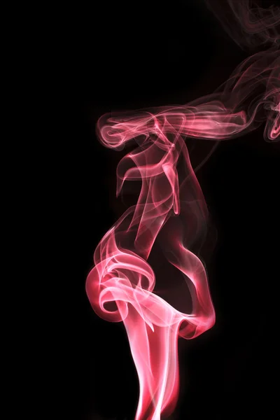 Kleurrijke rook van joss stick — Stockfoto
