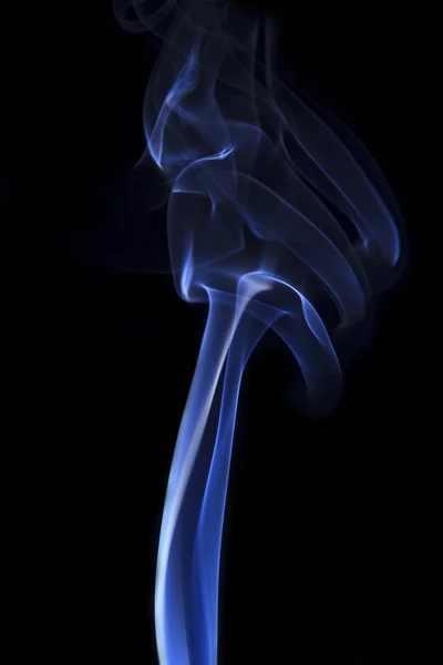 Colorful smoke of Joss stick — Stock Photo, Image