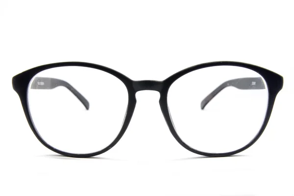 Occhiali da vista su sfondo bianco — Foto Stock
