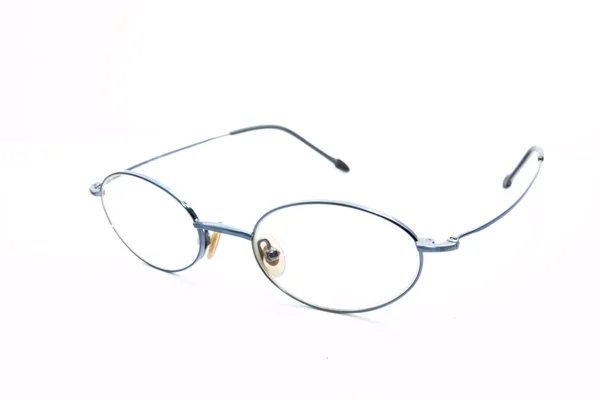 하얀 배경 위의 안경 — 스톡 사진