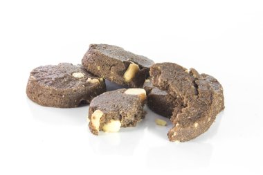 çikolata ve fıstık kurabiye