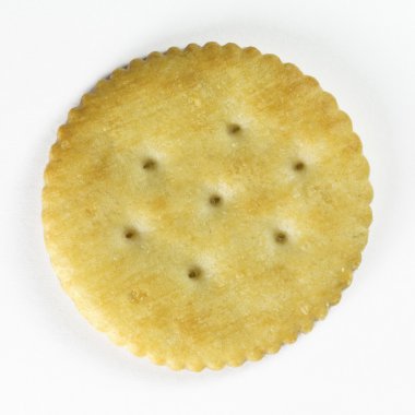 Beyaz arka plan üzerinde Bisküvi Kurabiye