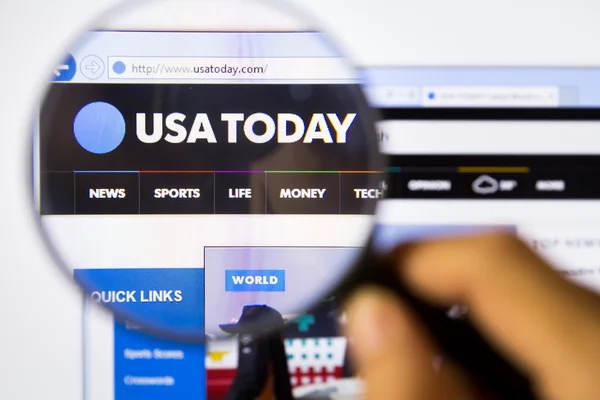 USA Today Web sitesi formu monitör