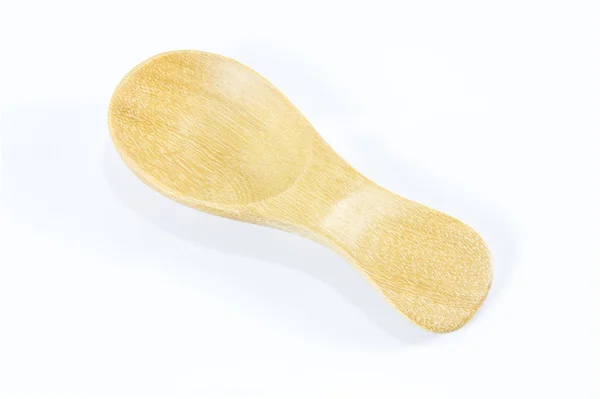 Wooden Spoon on white background — Stock Photo, Image