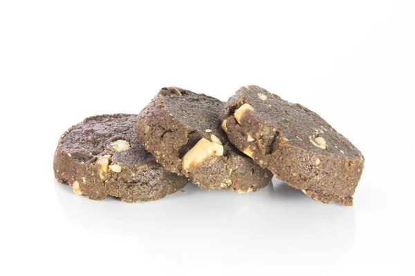 Biscuiți de ciocolată și arahide — Fotografie, imagine de stoc