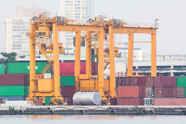 Container Harbor in Thailand — Stock Photo, Image