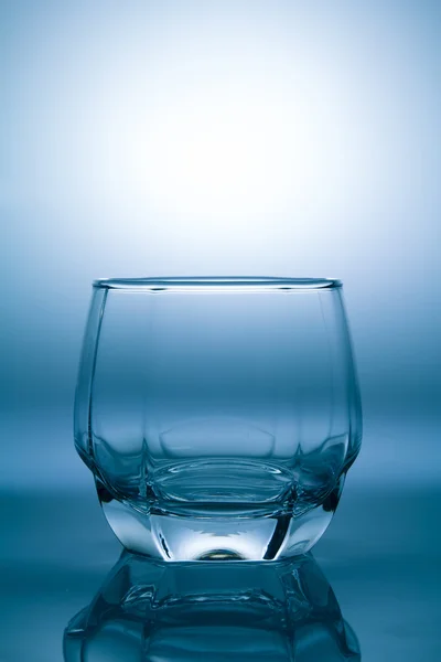 Pustej szklanki dla zdrowego koncepcji — Zdjęcie stockowe