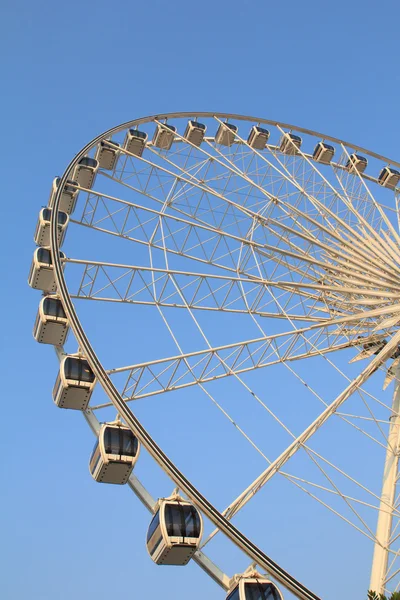 Ferris Wheel on blue sky Royalty Free Stock Photos