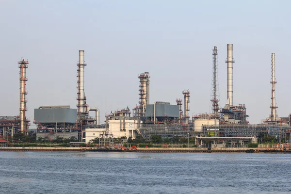 Petrolkémiai ipari gépek석유화학 산업 공장 — 스톡 사진