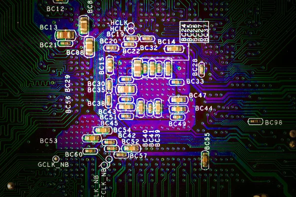 Circuit board background — Stock Photo, Image