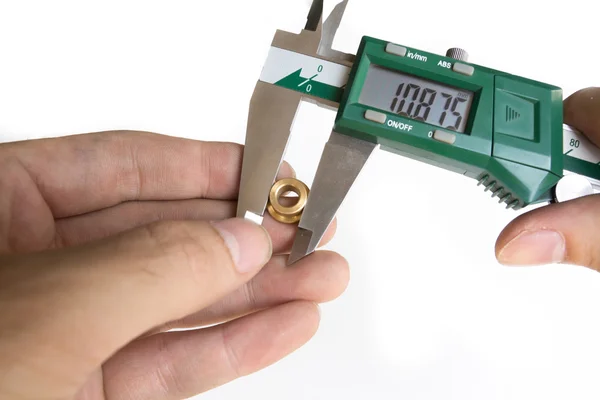 Vernier calibre de diapositiva de tipo pinza — Foto de Stock