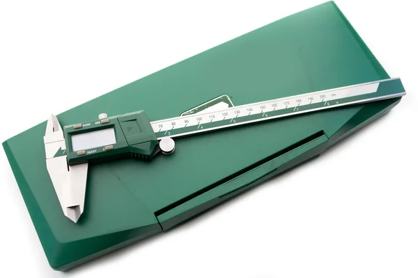 Манометр скольжения типа vernier caliper — стоковое фото