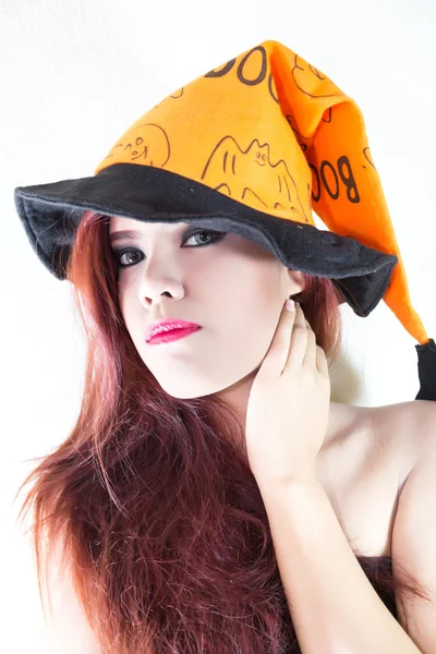 Mujeres en concepto halloween — Foto de Stock