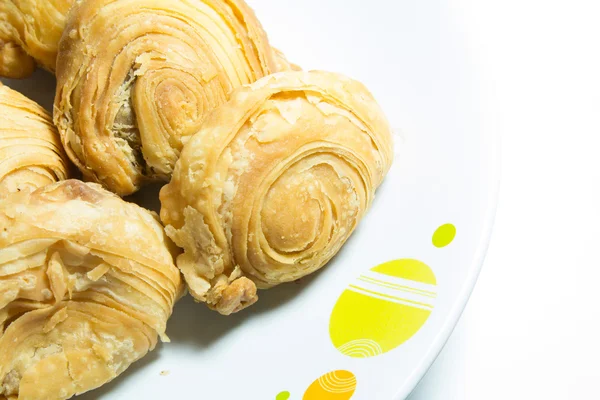 Curry puff on white background — Stock Photo, Image