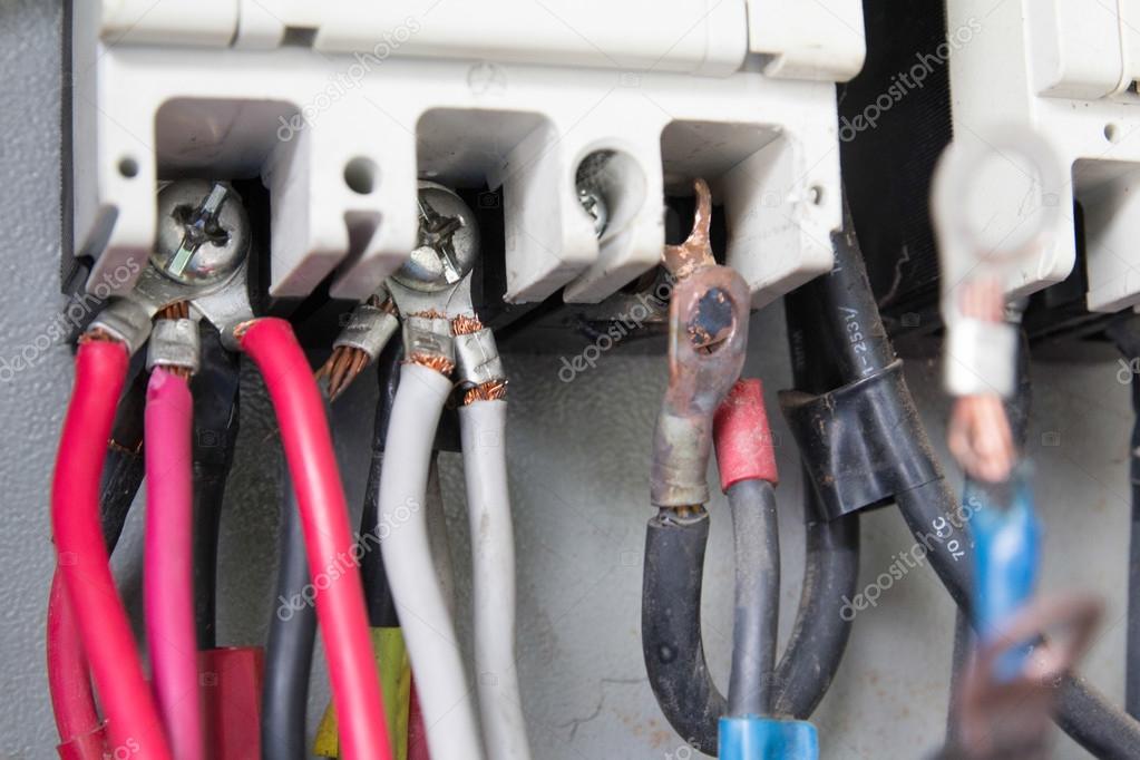 old control panel wiring