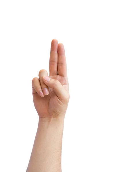 Hand sign Language — Stock Photo, Image