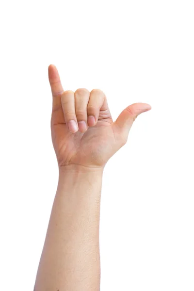 Hand sign Language — Stock Photo, Image