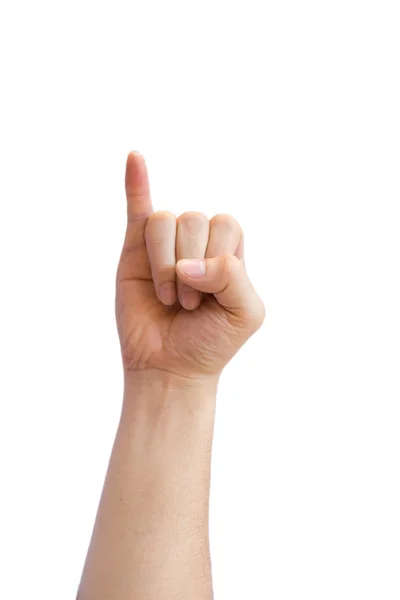 Hand sign Language — Stock Photo, Image