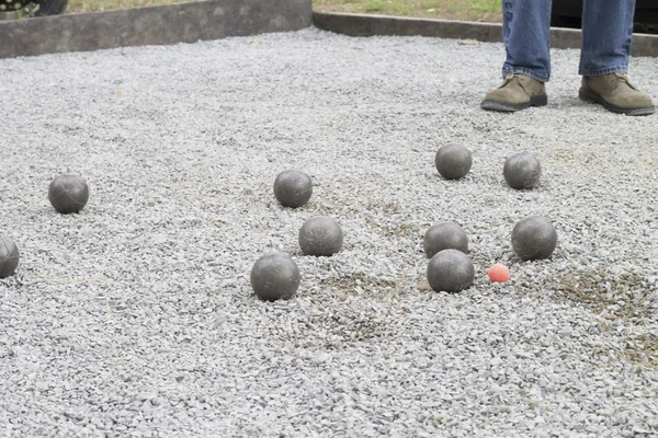 Petanque Ordförande — Stockfoto