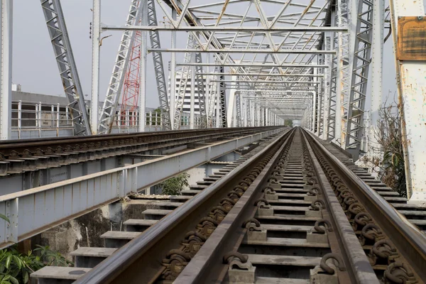 Järnvägsbron — Stockfoto