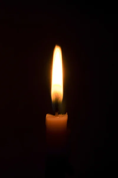 Burning candle — Stock Photo, Image